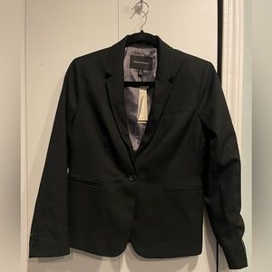 Banana republic black blazer NWT size 6P